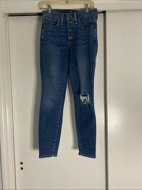 JCrew mid-rise skinny jeans
